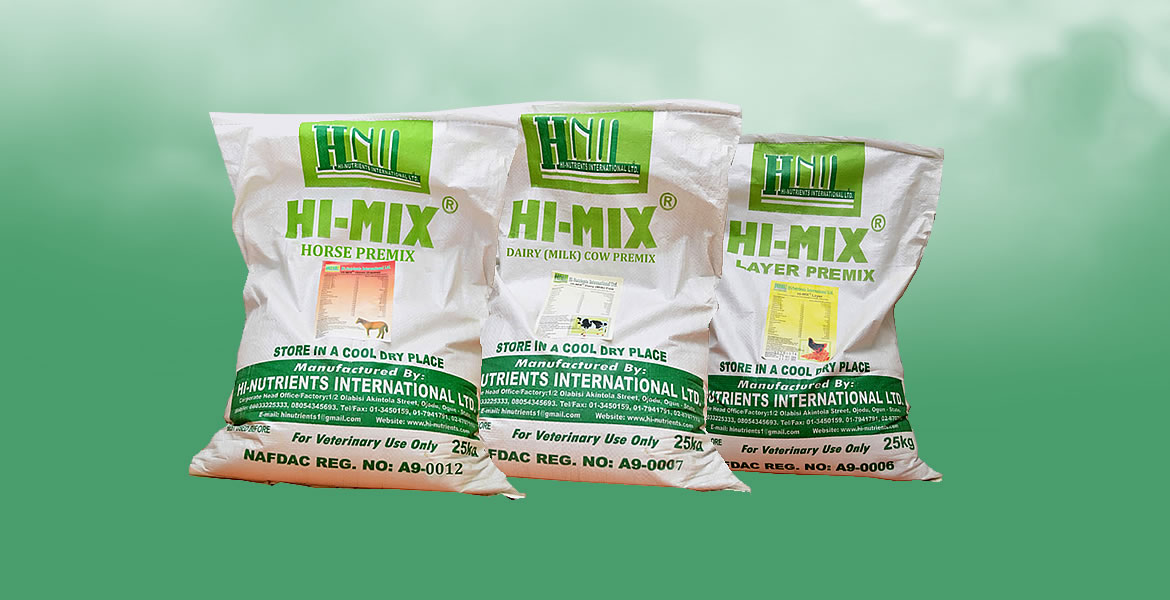 A premix is a mixture of Vitamins, Trace minerals, Medicaments, Feed supplements and Diluments.